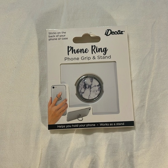 idecoz Other - 🆕 White marble phone ring